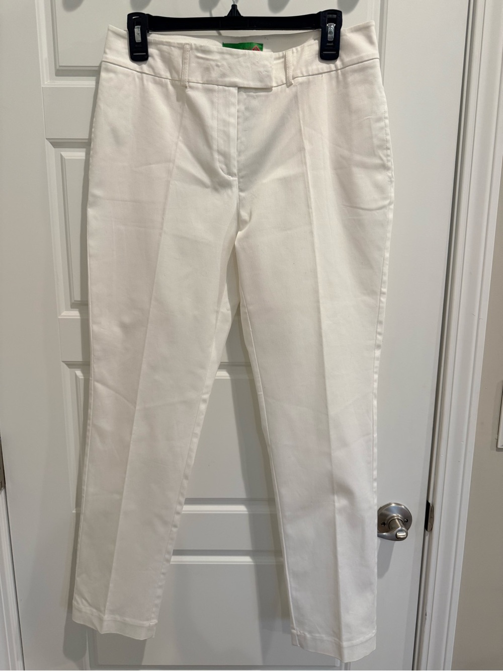 NWT Island Republic Pants Women 6 Cotton Blend White Lightweight Beach